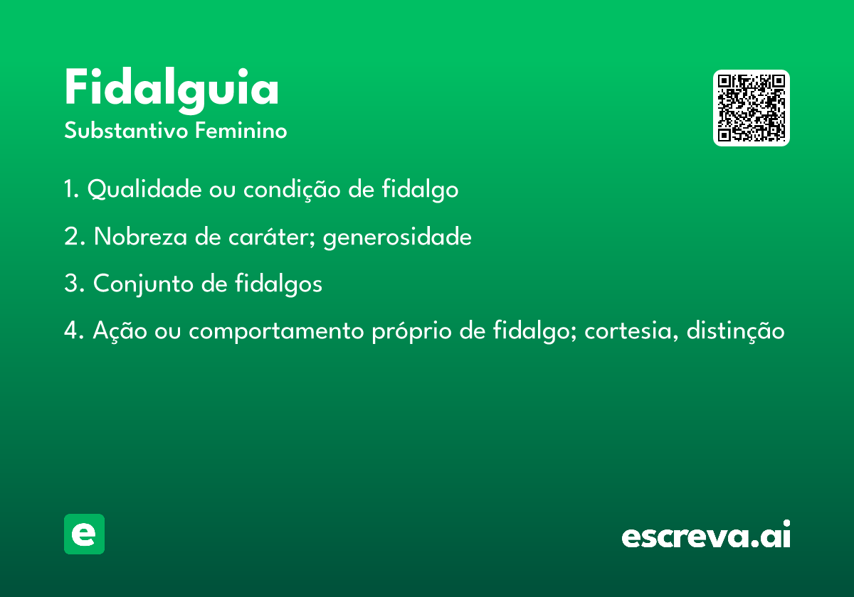 fidalguia