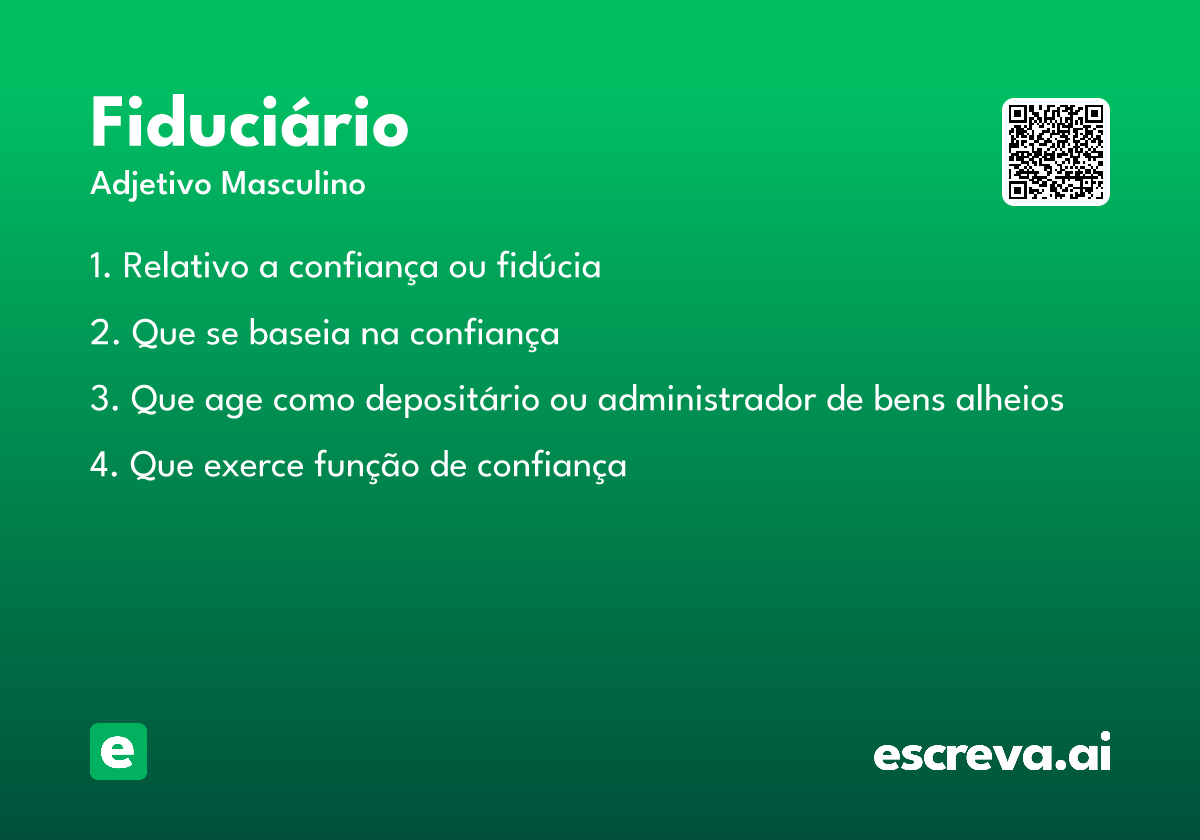fiduciário