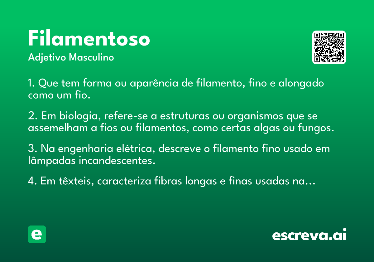filamentoso