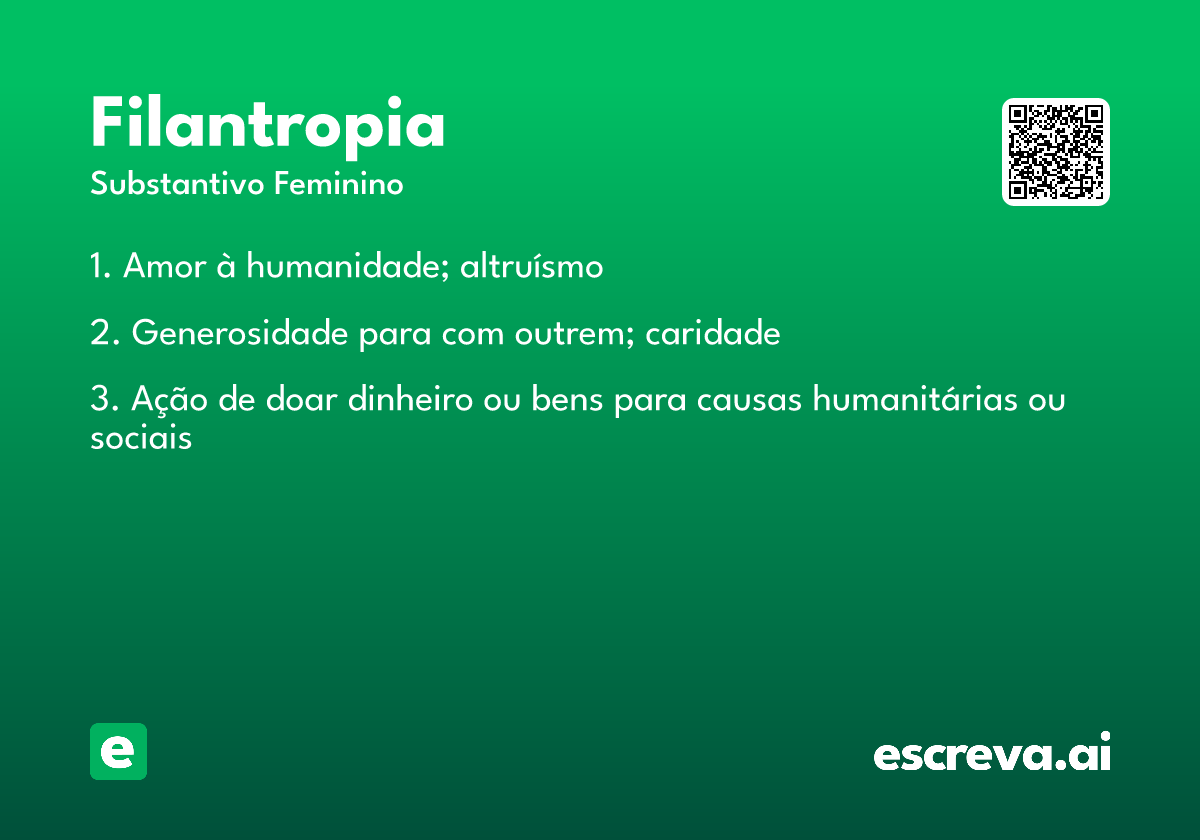 filantropia