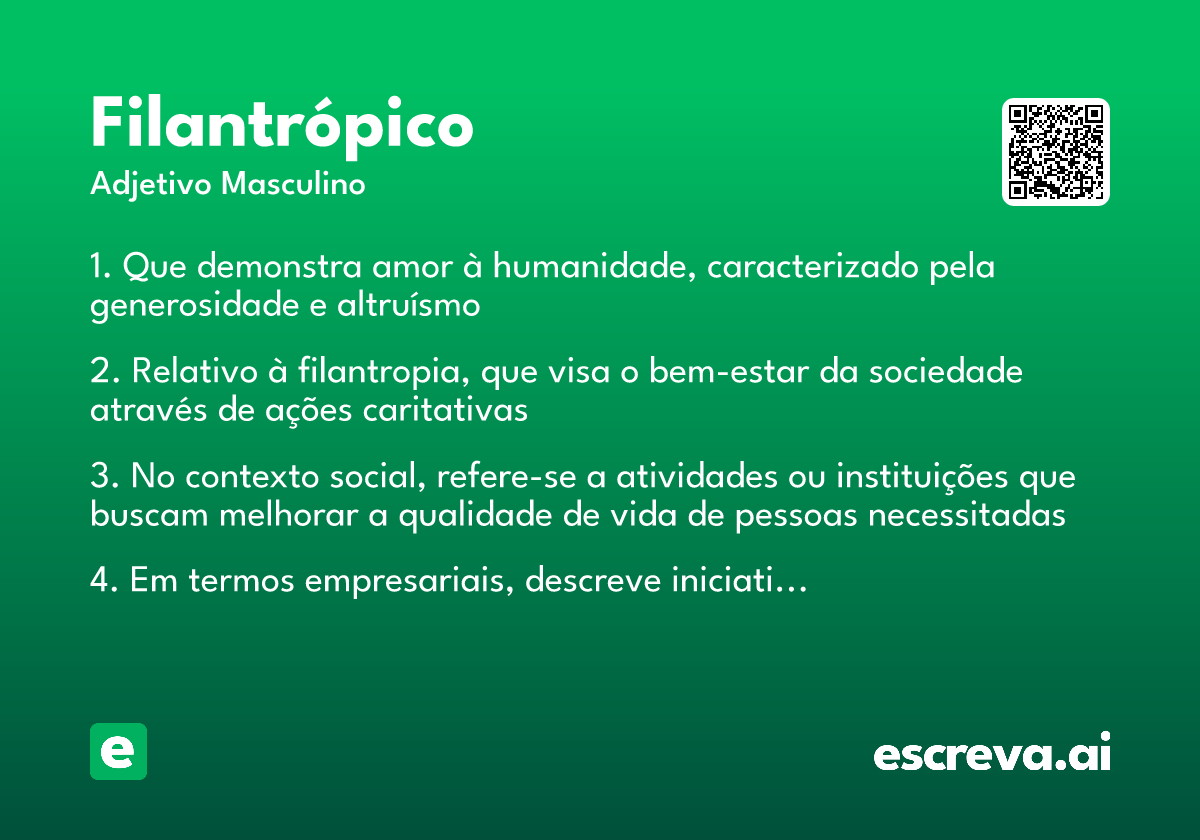 filantrópico