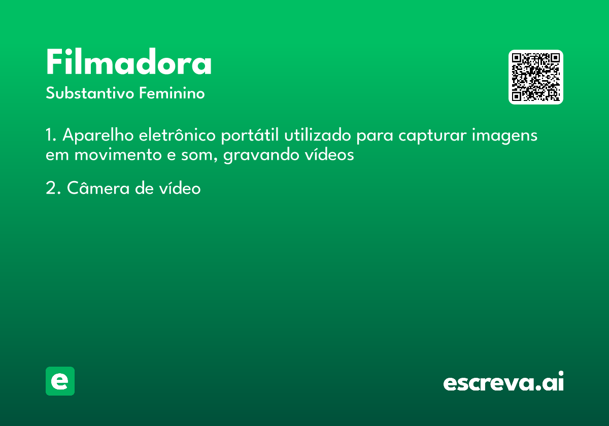 filmadora