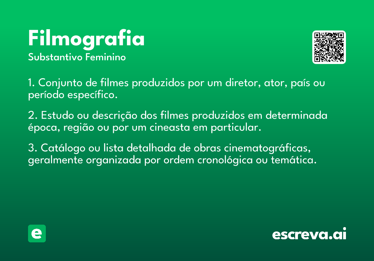 filmografia