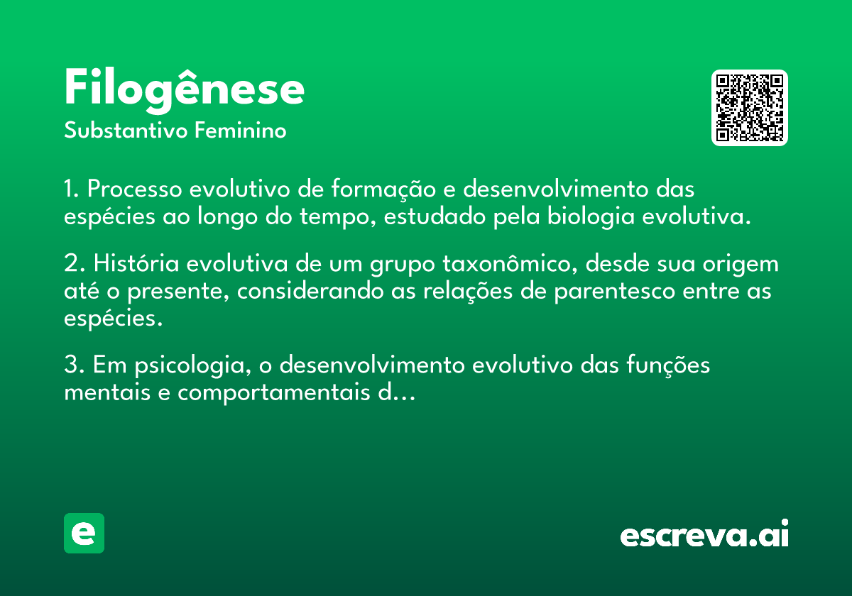 filogênese