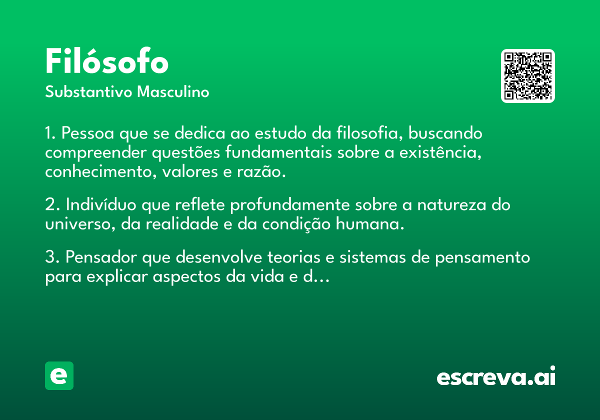 filósofo
