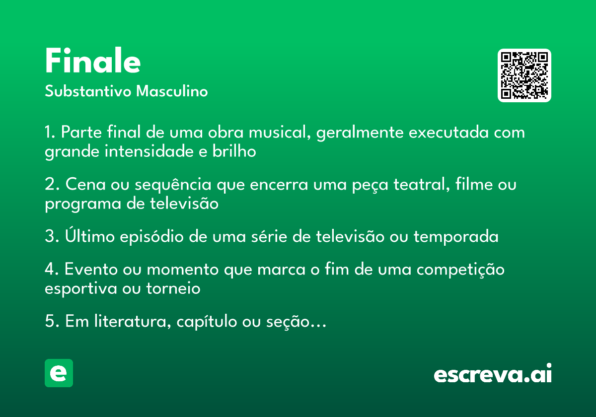 finale