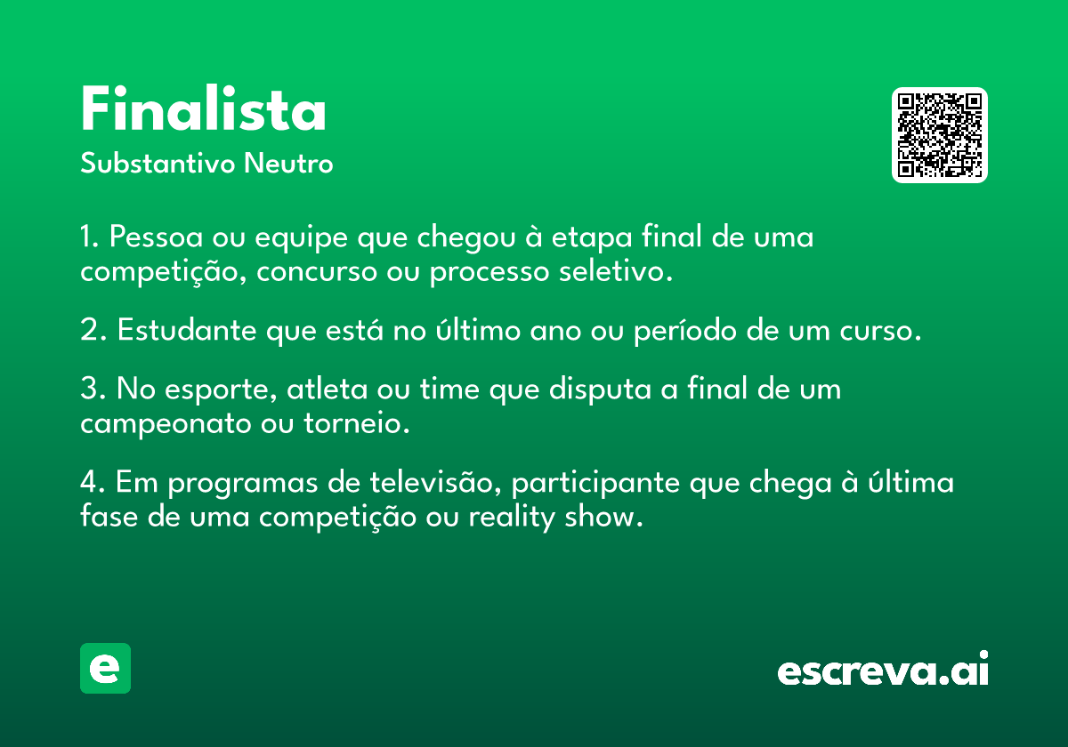 finalista