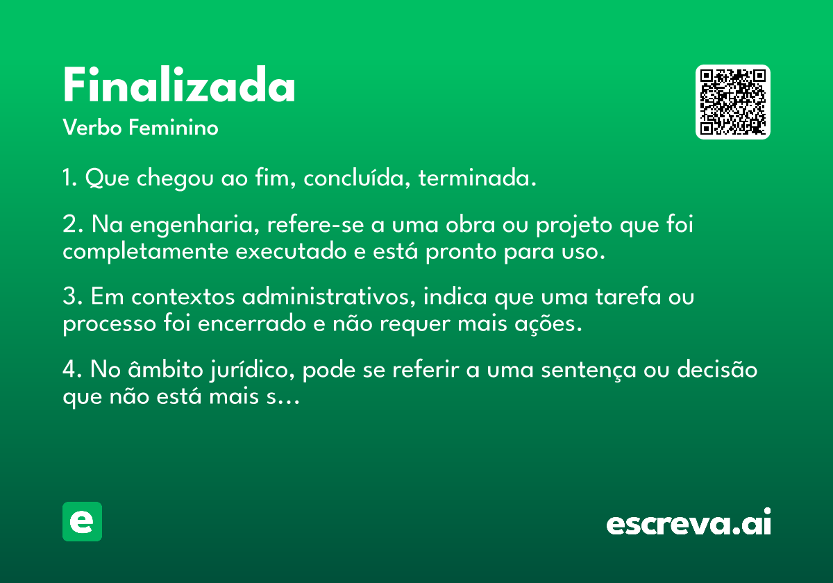 finalizada