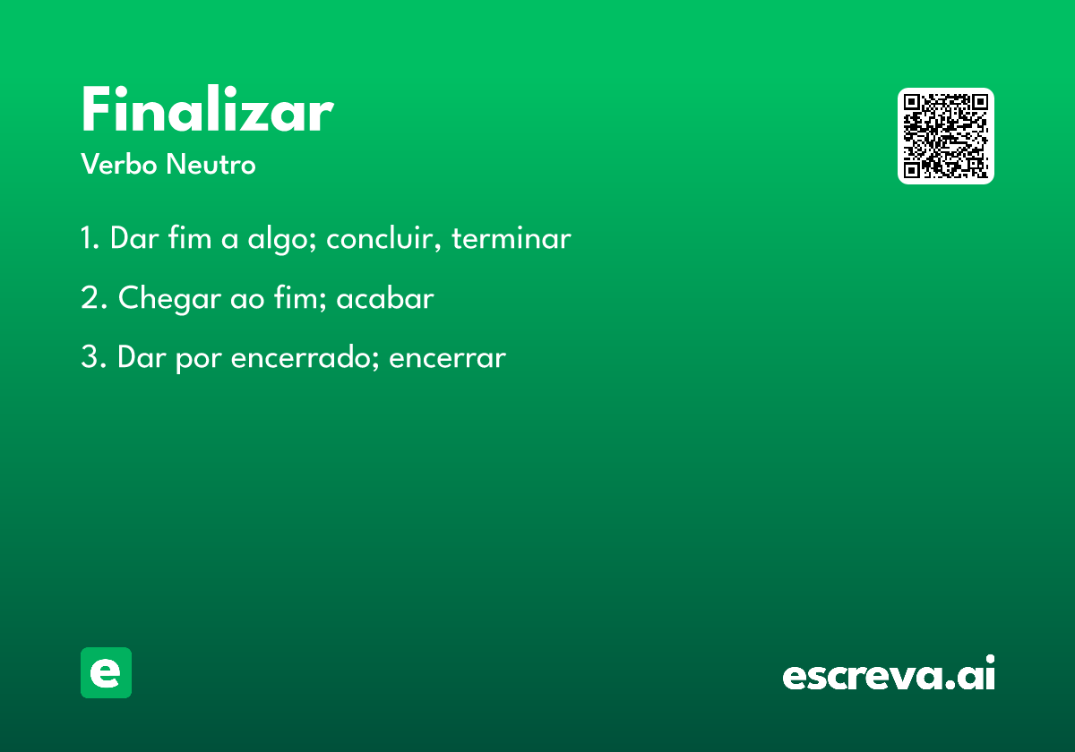 finalizar