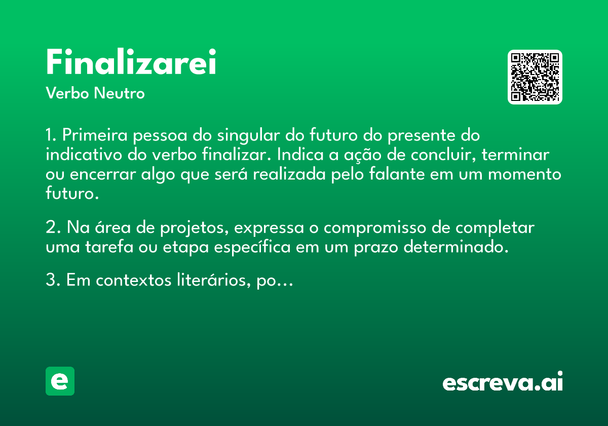 finalizarei