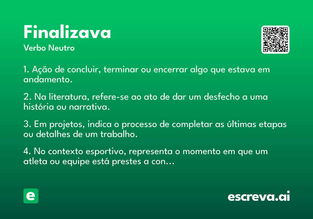 finalizava