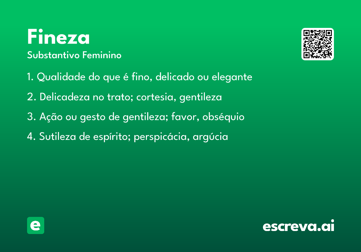 fineza