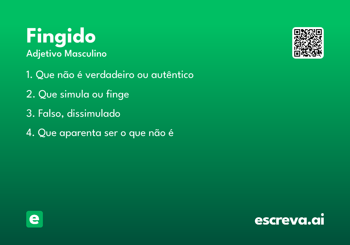 fingido