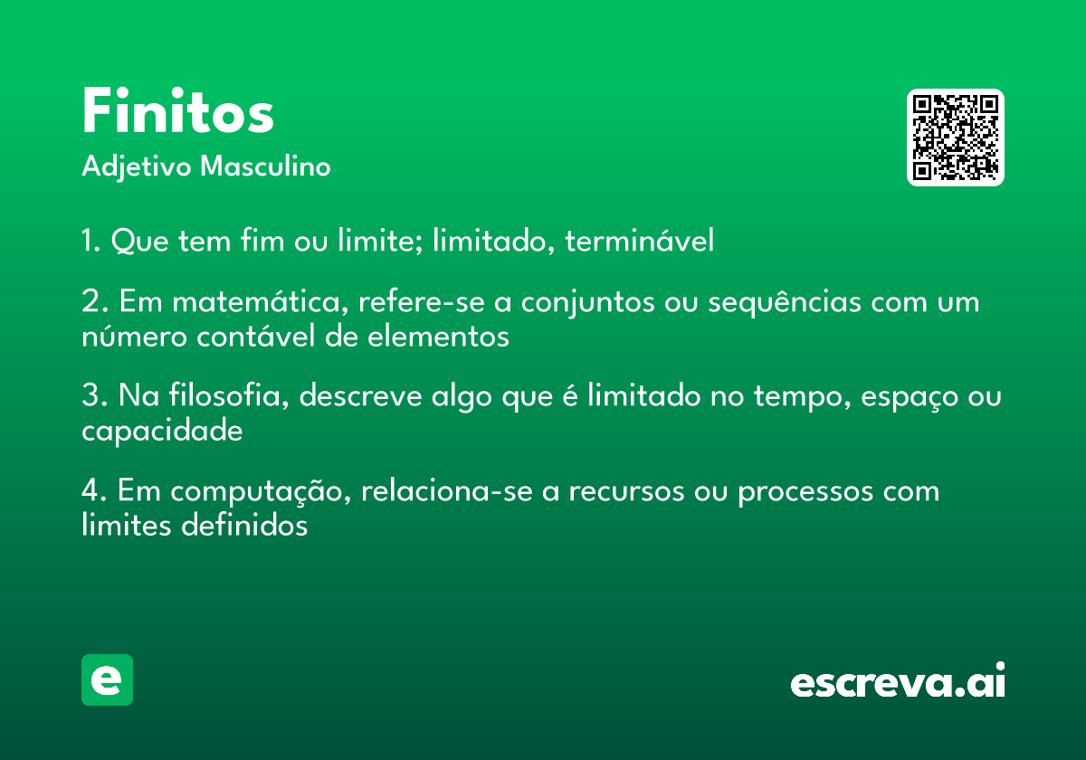 finitos