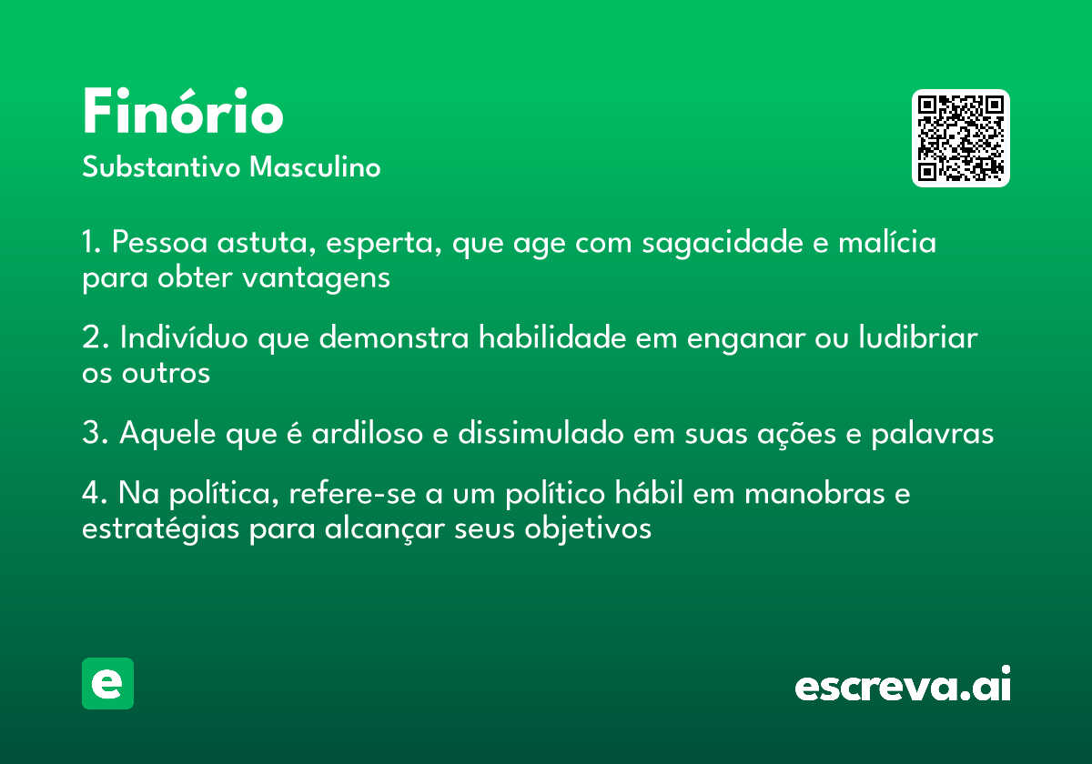 finório