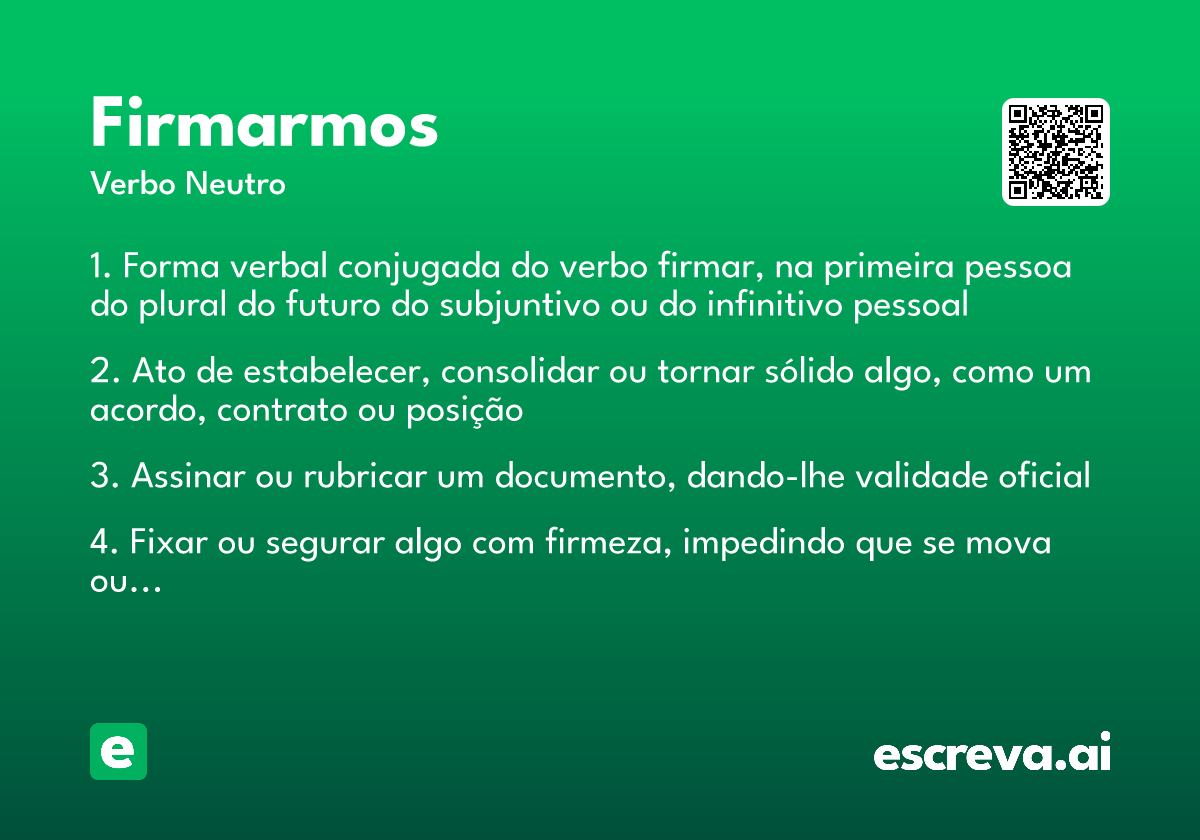 firmarmos
