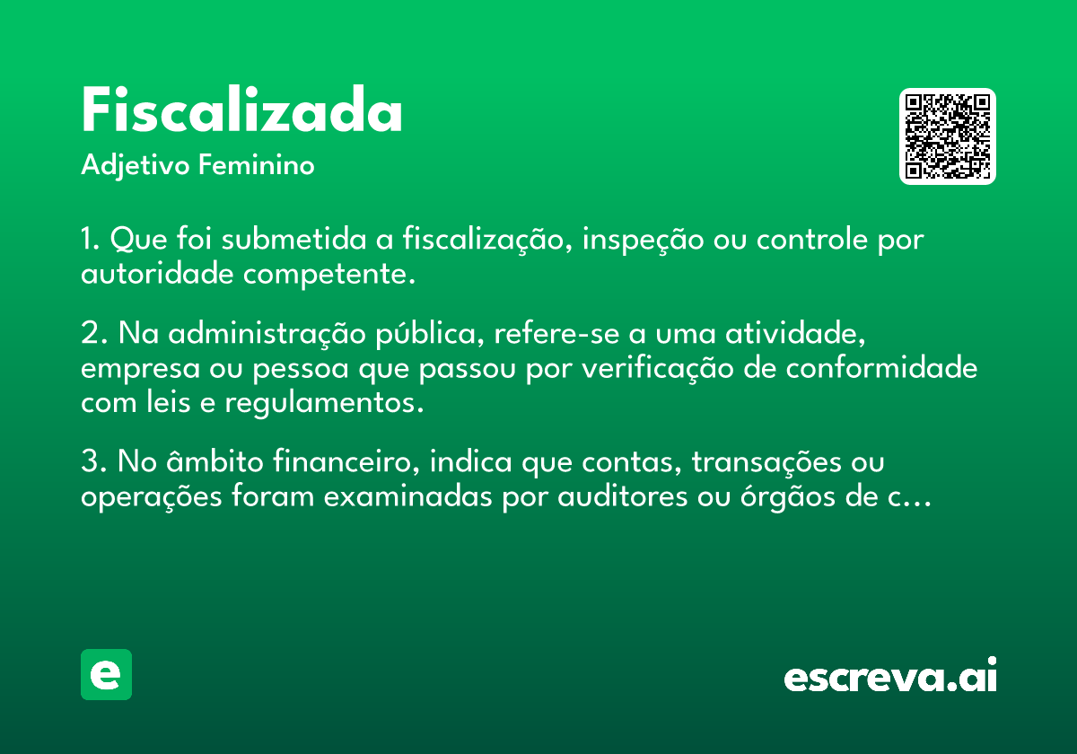fiscalizada