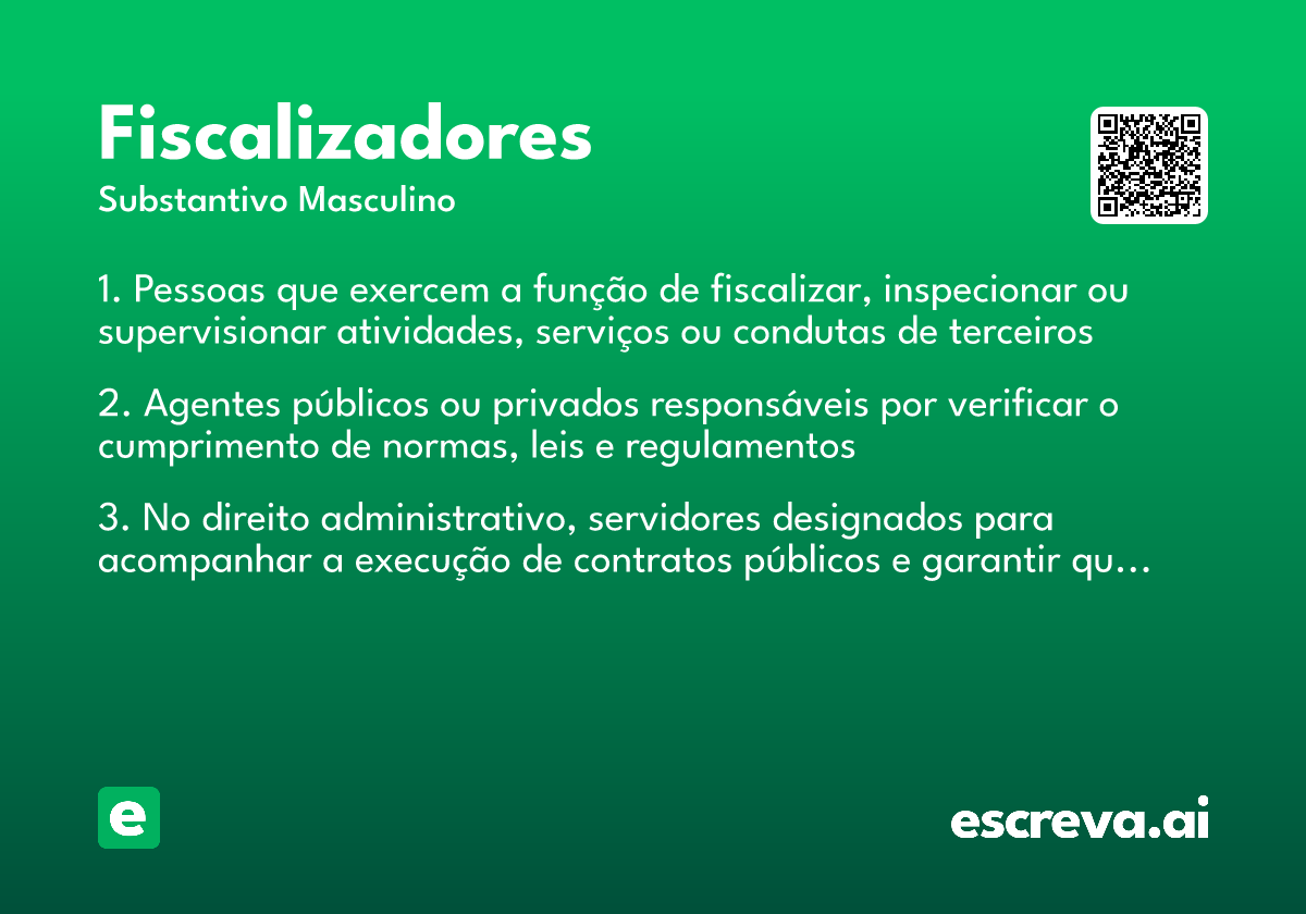 fiscalizadores