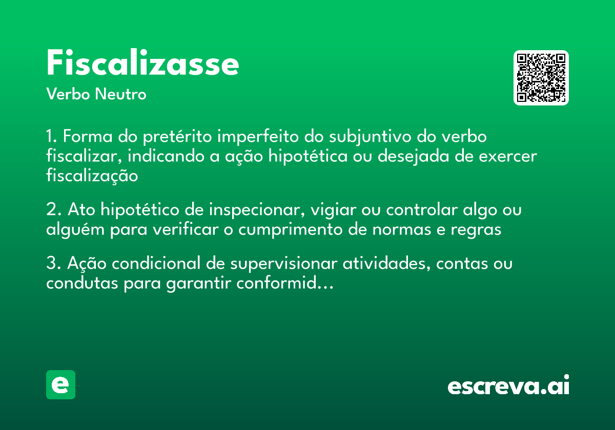 fiscalizasse