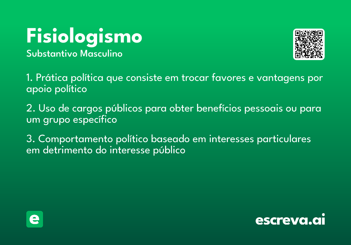 fisiologismo