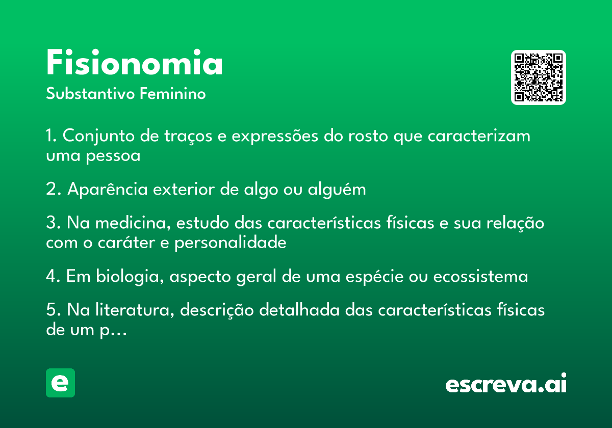 fisionomia