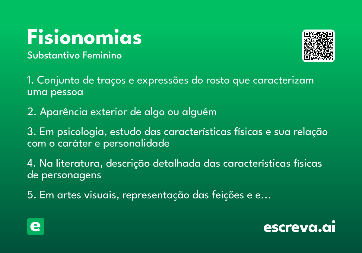 fisionomias