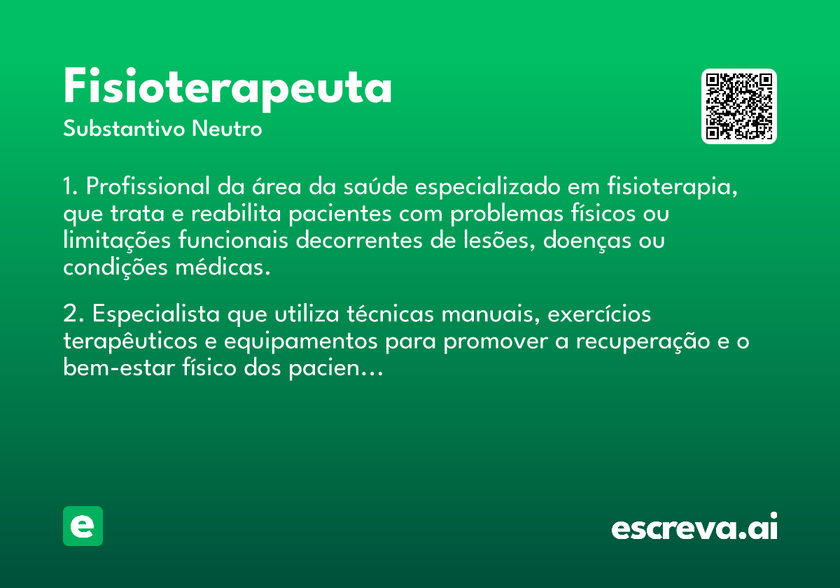 fisioterapeuta