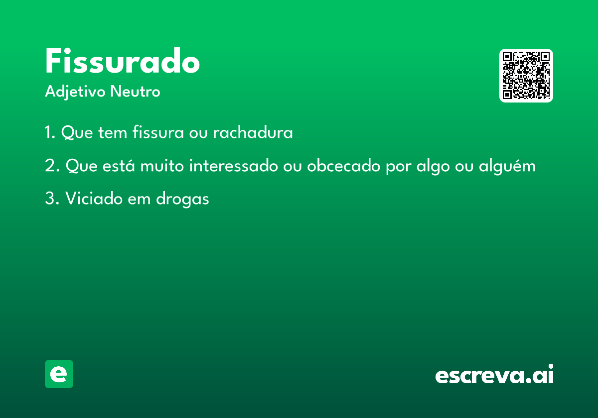 fissurado