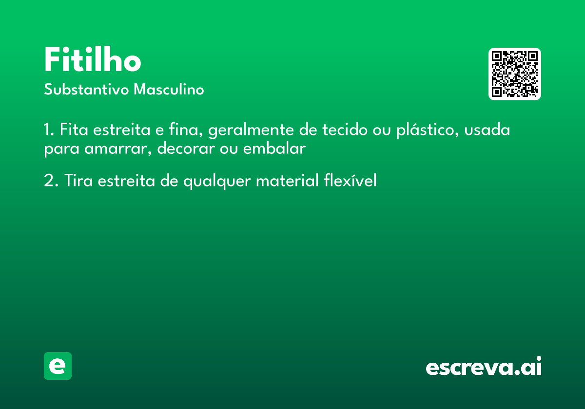 fitilho