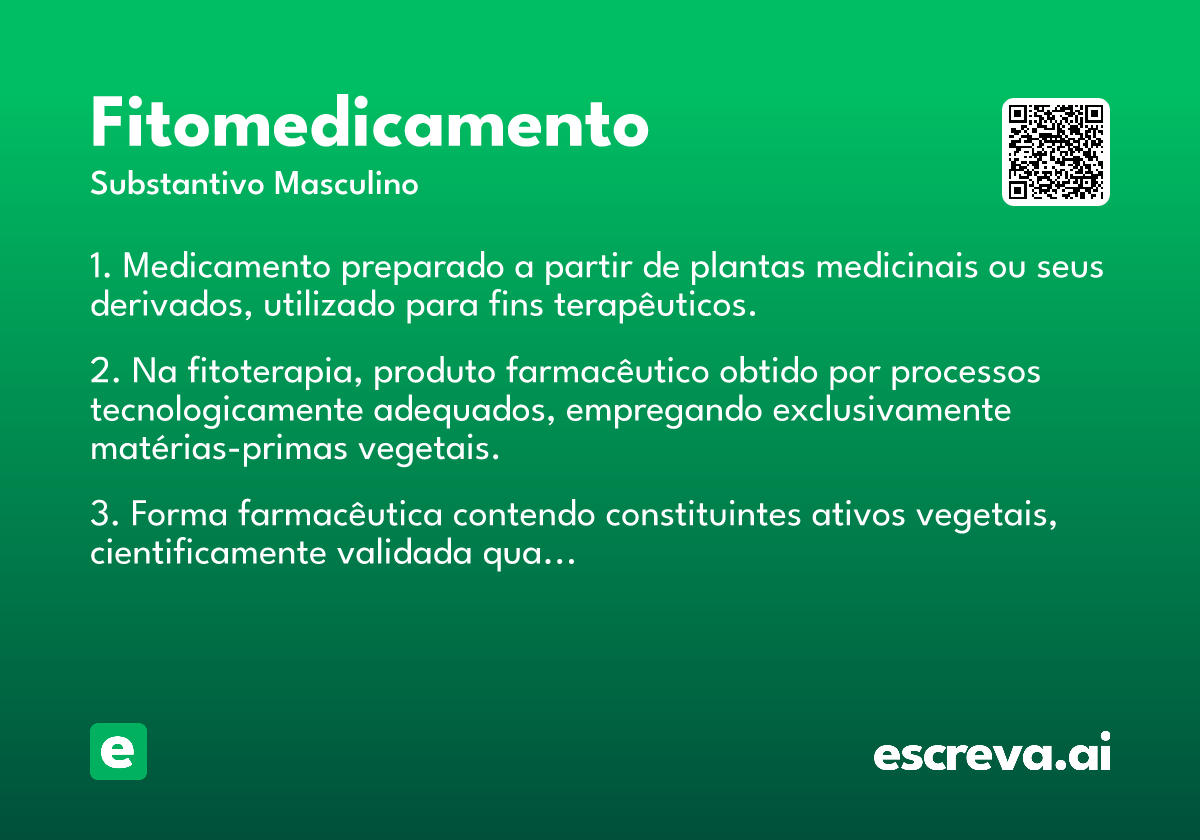fitomedicamento