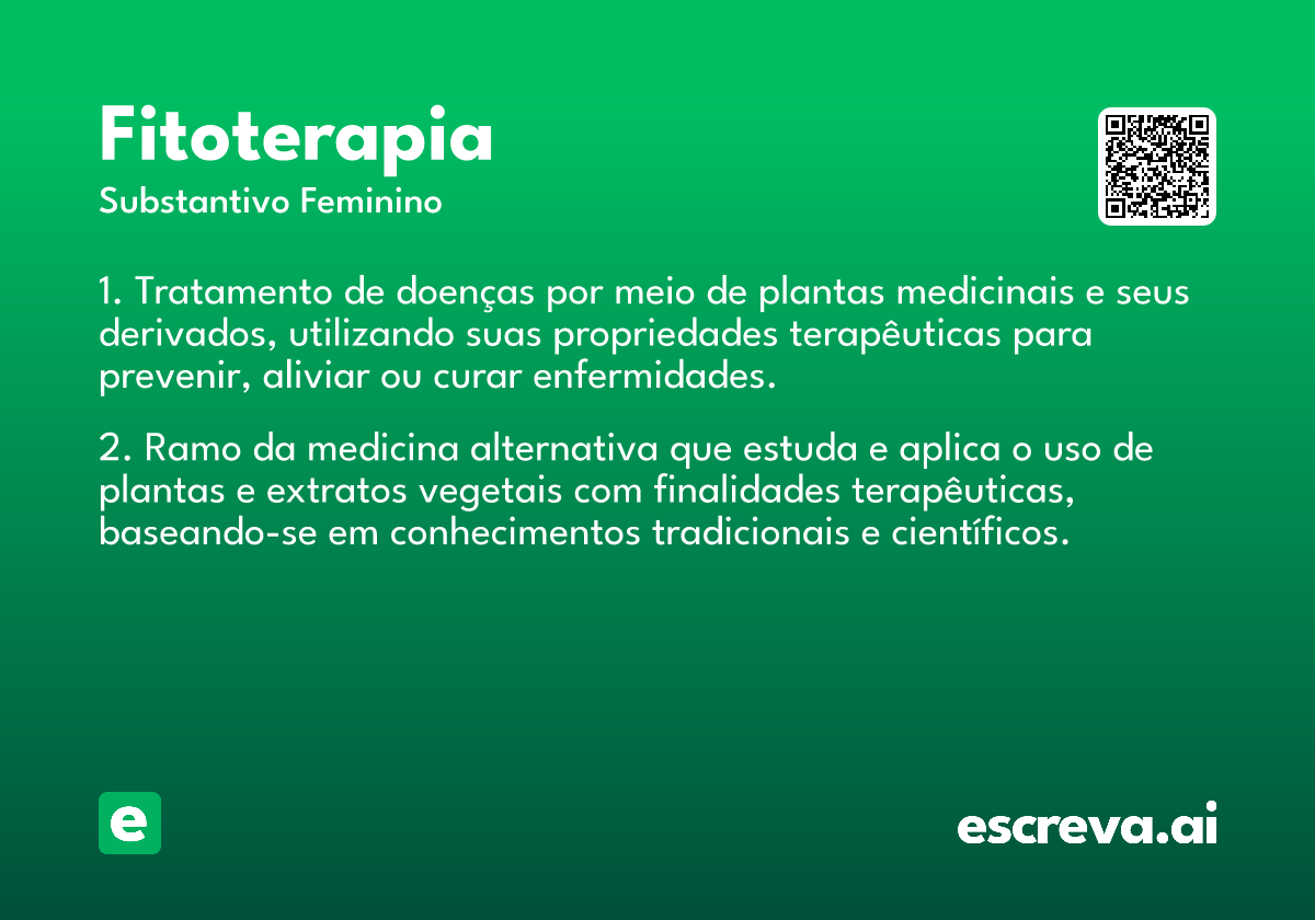 fitoterapia