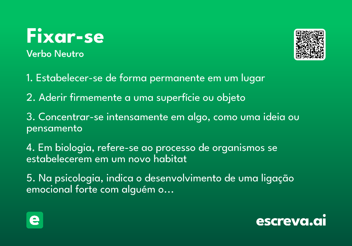 fixar-se