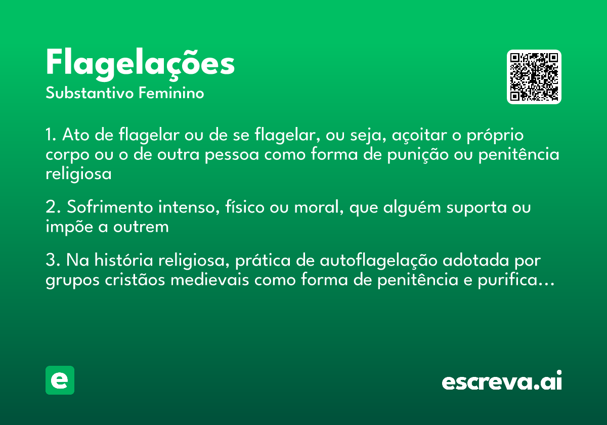 flagelações