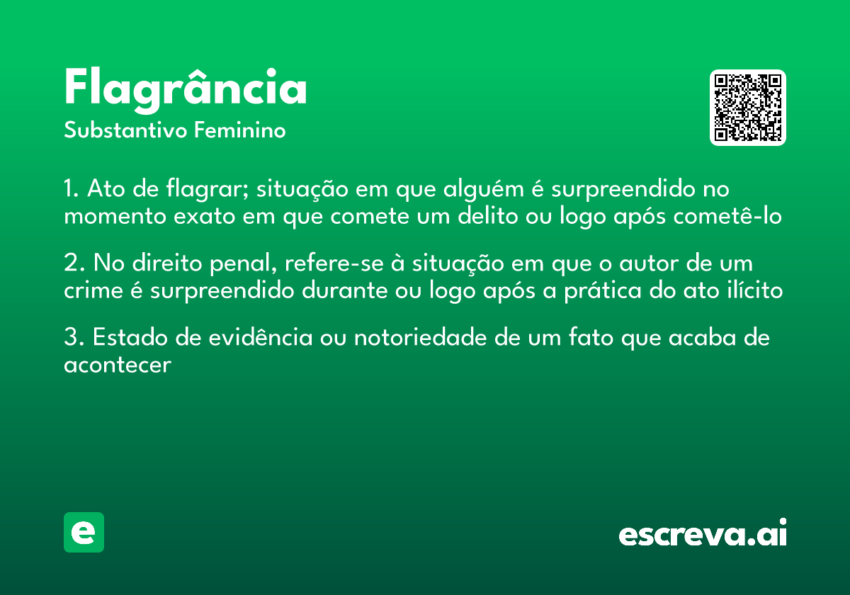 flagrância