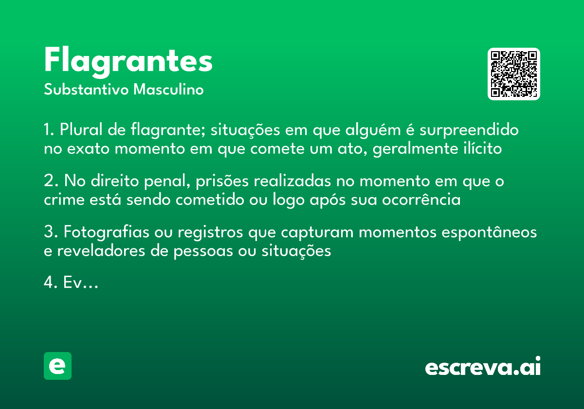 flagrantes