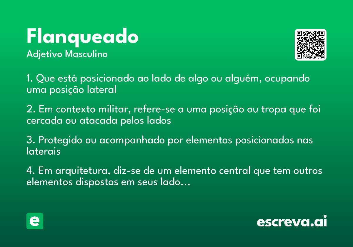 flanqueado