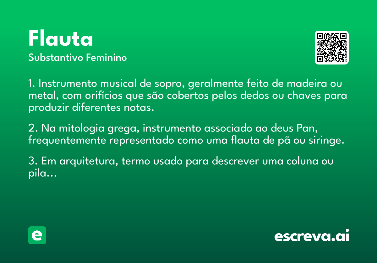flauta
