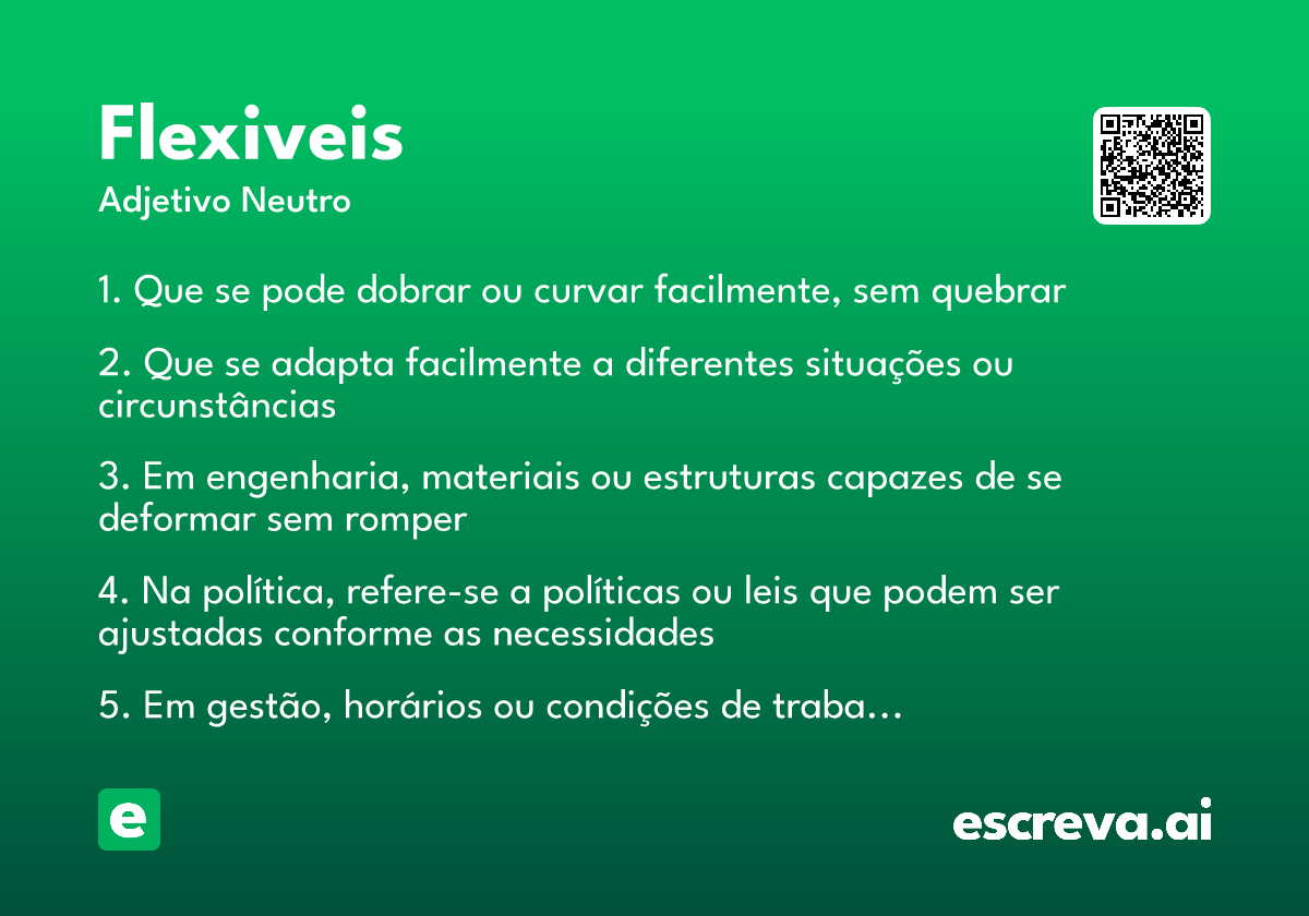flexiveis