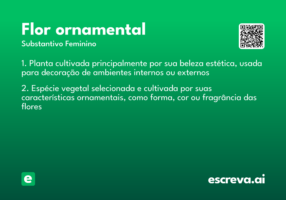 flor ornamental