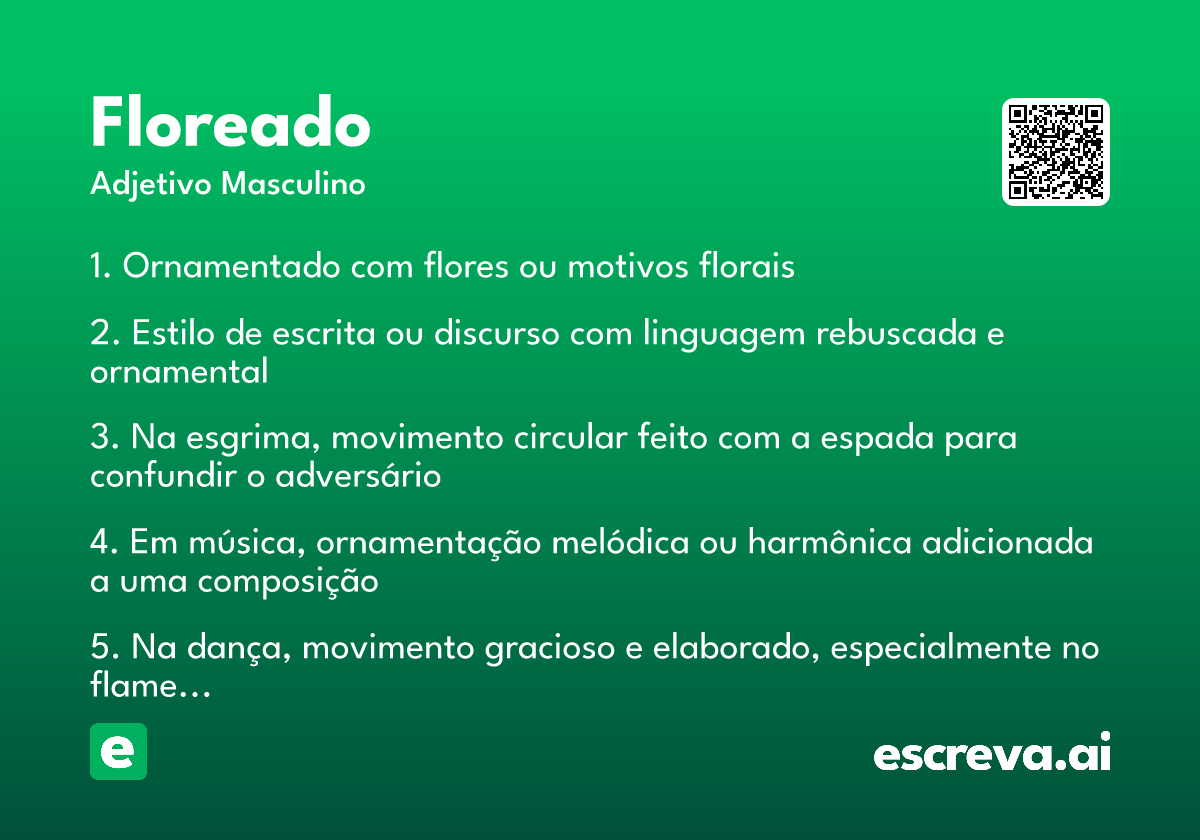 floreado