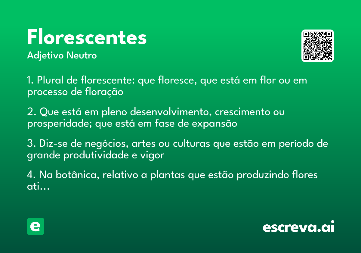florescentes