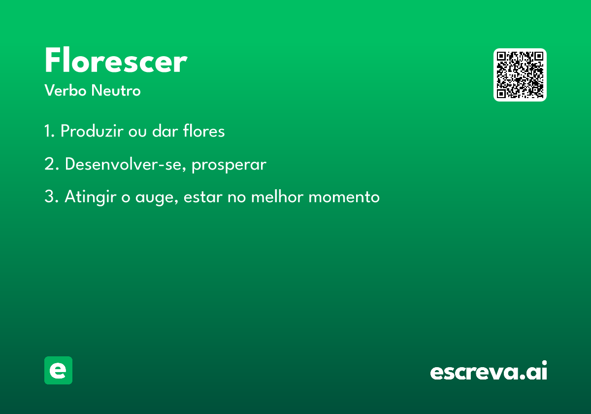 florescer