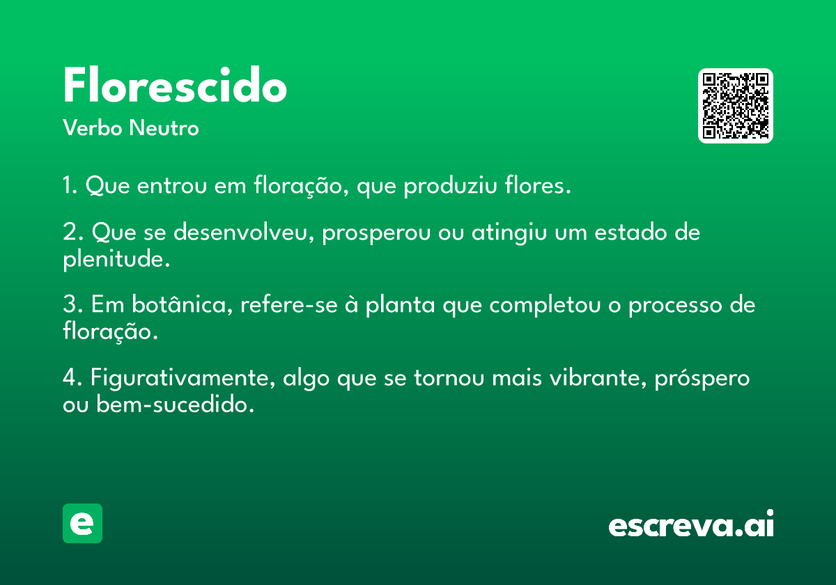 florescido