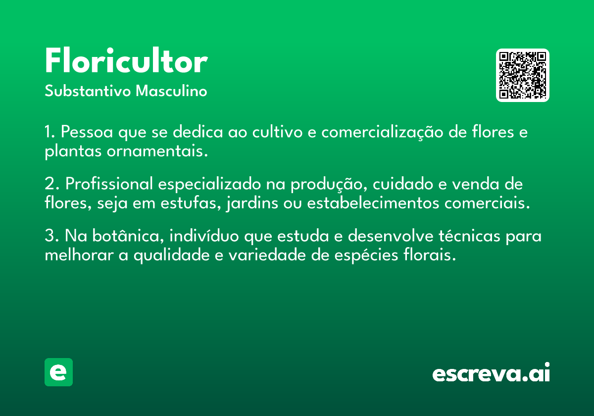 floricultor