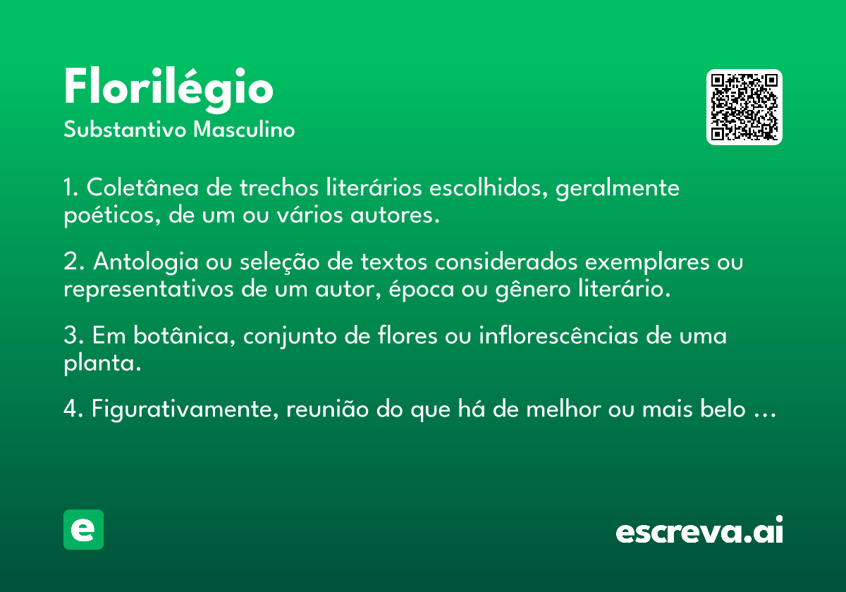 florilégio