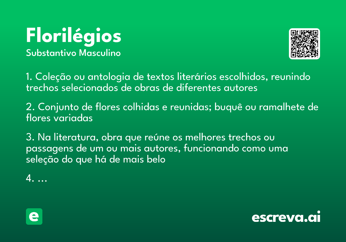 florilégios