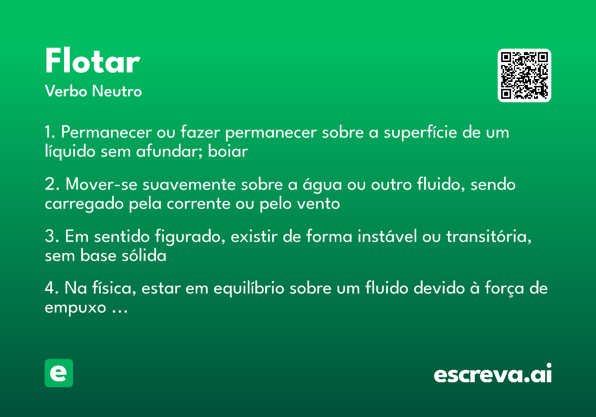 flotar
