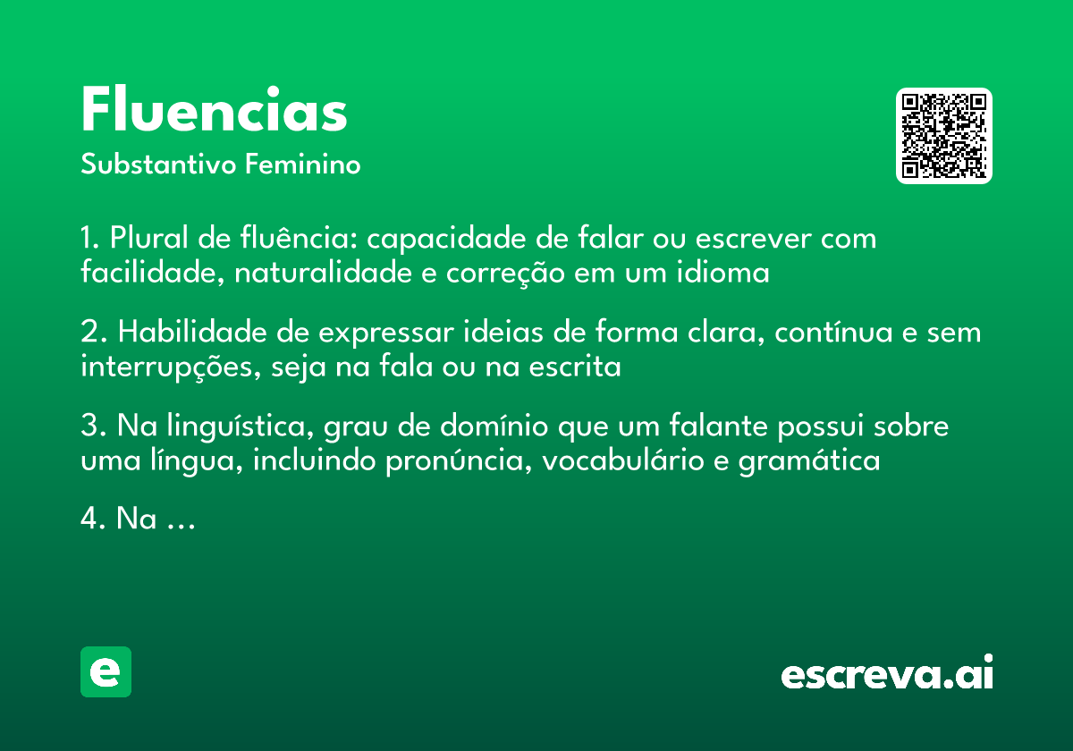 fluencias