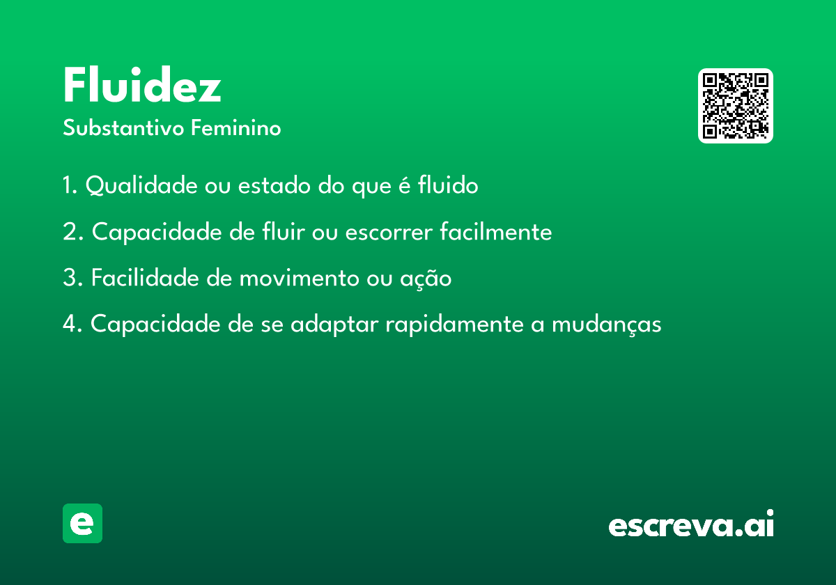 fluidez