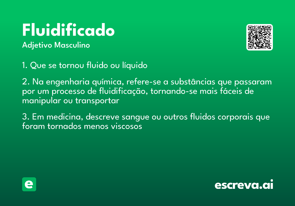 fluidificado